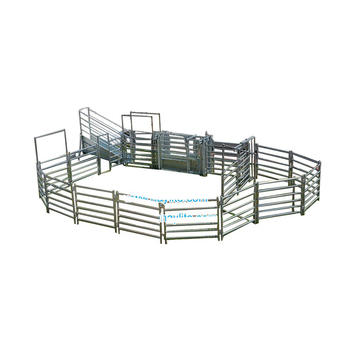 Cattle yard with fence panel gate wholesale