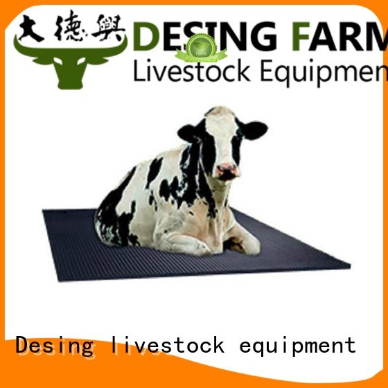 Desing high quality cow mat livestock handling for wholesale