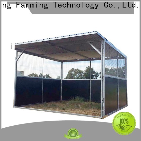 Desing space-saving outdoor horse stables galvanized fast delivery